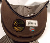 NWT MLB New York Yankees Brown Leather Cap/Hat Fitted Sz 7 5/8