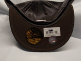 NWT MLB New York Yankees Brown Leather Cap/Hat Fitted Sz 7