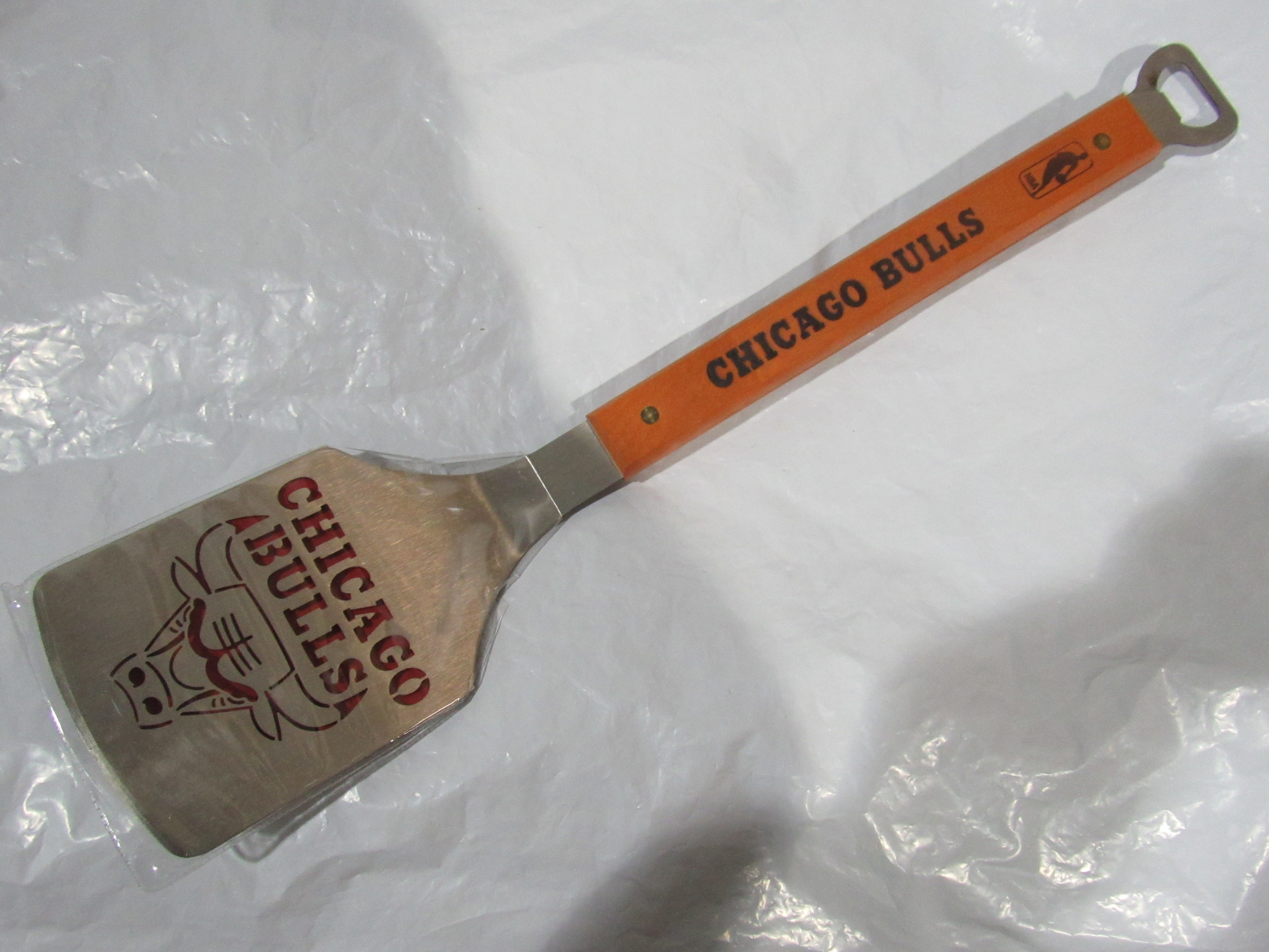 NBA Chicago Bulls Sportula Stainless Steel Grilling Spatula by YouTheFan