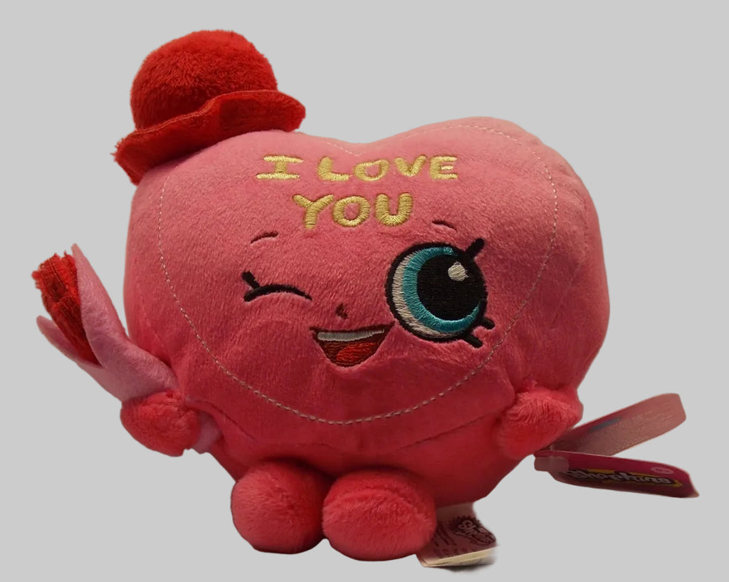 Shopkins Candy Kisses Plush Valentine’s Day Limited Release 7″x6″x3″