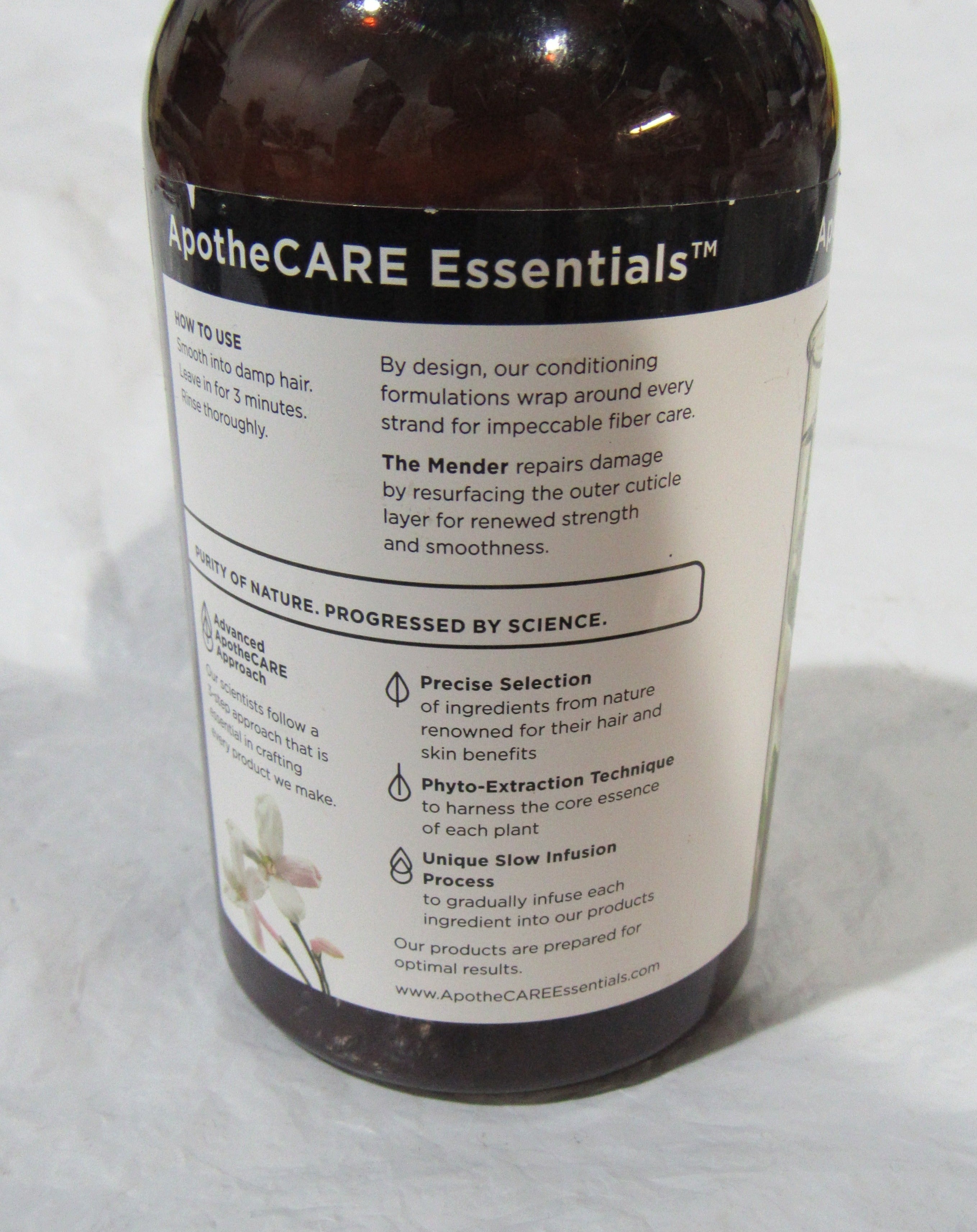 4 ApotheCARE Essentials The Mender Damaged Hair Repair Conditioner Coconut Milk 12 Fl Oz
