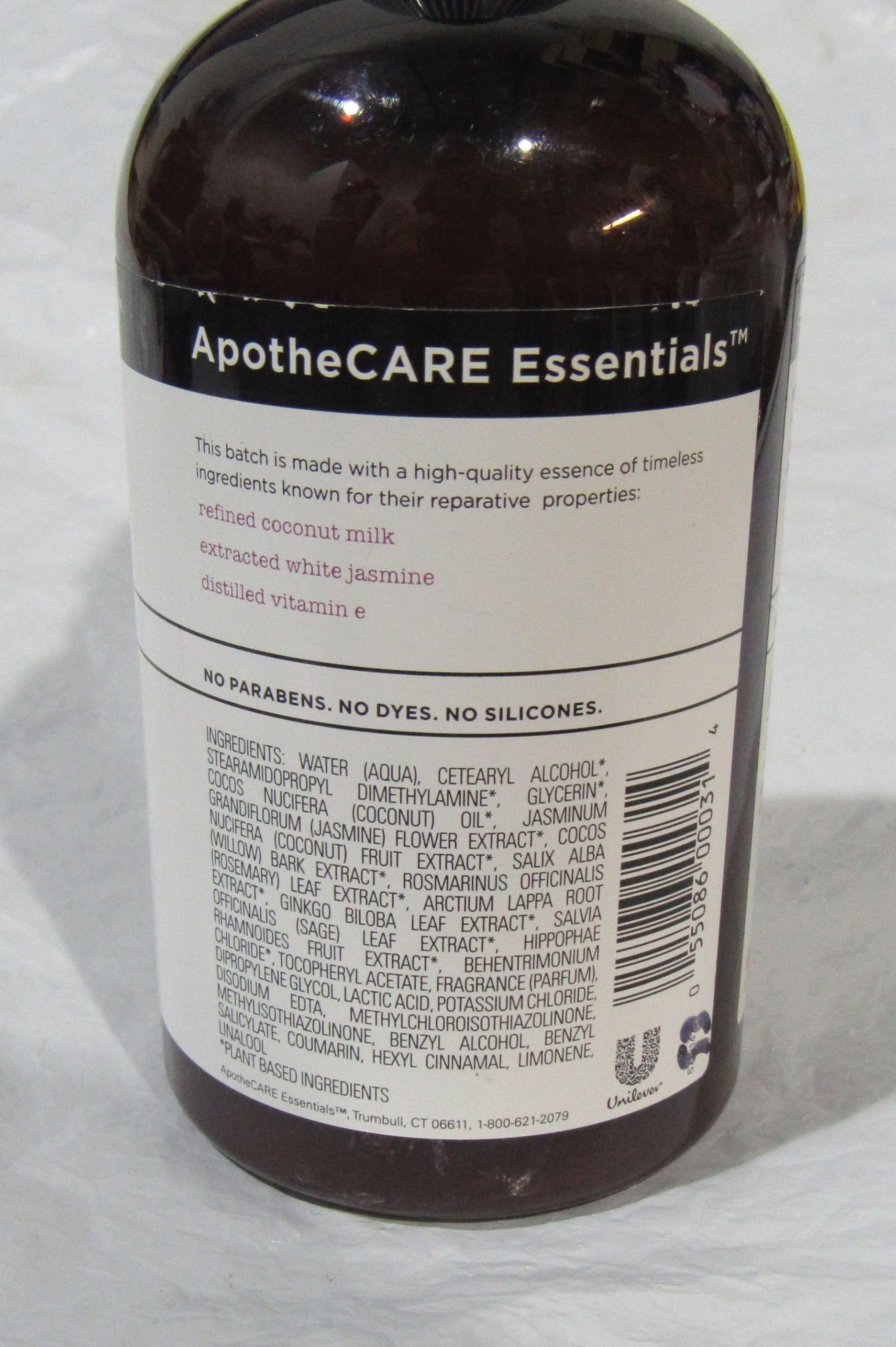 4 ApotheCARE Essentials The Mender Damaged Hair Repair Conditioner Coconut Milk 12 Fl Oz