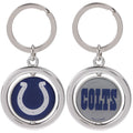 NFL Indianapolis Colts Spinning Logo Key Ring Keychain Forever Collectibles