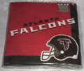 NFL Atlanta Falcons Sports 6.5" x 6.5" Banquet Party Paper Luncheon Napkins