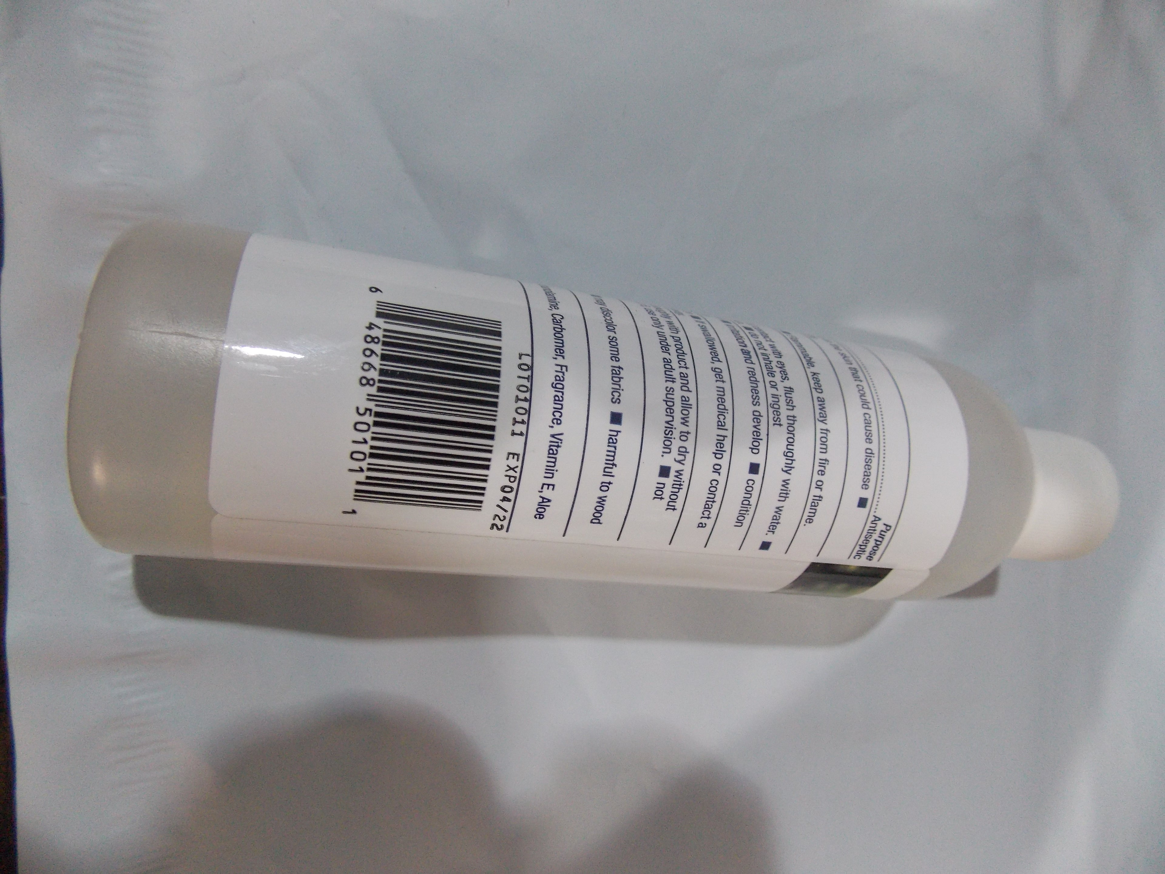 1 Bottle Pure Formula 1 Hand Sanitizer 8.0 FL. OZ.