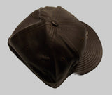 NWT MLB New York Yankees Brown Leather Cap/Hat Fitted 8