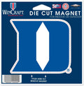 NCAA Duke University Logo on 4 inch Die Cut Auto Magnet by WinCraft