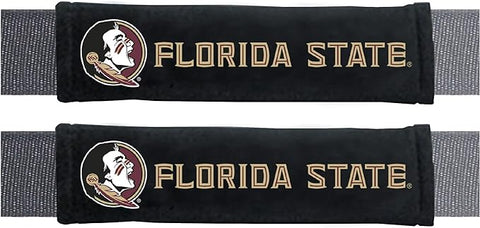 NCAA Florida State Seminoles Embroidered 9.5" Seatbelt Pad Pair by FanMats