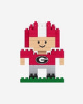FOCO BRXLZ NCAA Georgia Bulldogs Mini Football Player 3-D Construction Toy 89pcs