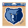 NBA Memphis Grizzlies logo on 4 inch Auto Magnet by WinCraft