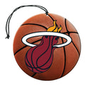 NBA Miami Heat 3-pk Air Freshener Basketball Scent NuCar by ProMark