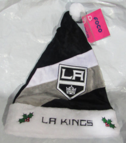 NHL Los Angeles Kings Season Spirit 3 Color Basic Santa Hat by FOCO