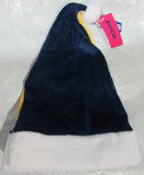 NCAA West Virginia Mountaineers Season Spirit Yellow & Blue Basic Santa Hat FOCO