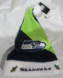 NFL Seattle Seahawks Season Spirit Neon Green & Blue Basic Santa Hat FOCO