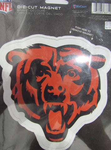 NFL Chicago Bears 6 inch Auto Magnet Die-Cut by WinCraft