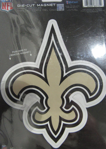 NFL New Orleans Saints 6 inch Auto Magnet Die-Cut by WinCraft