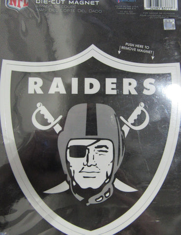 NFL Las Vegas Raiders 6 inch Auto Magnet Die-Cut by WinCraft