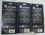 3 New York Yankees Pin Pinstripe Paper Air Freshener Sporty Fresh