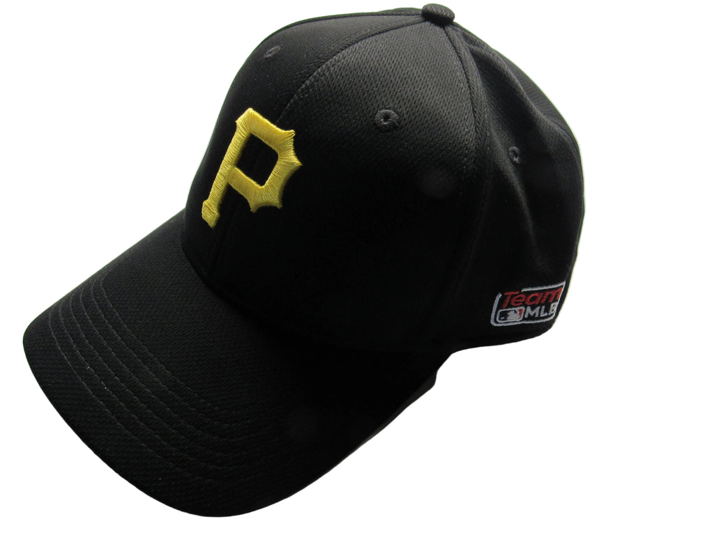 MLB Adult Pittsburgh Pirates Raised Replica Mesh Baseball Cap Hat 350