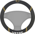 NHL Vegas Golden Knights Embroidered Mesh Steering Wheel Cover by FanMats