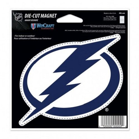 NHL Tampa Bay Lightning 4 inch Auto Magnet Die-Cut by WinCraft