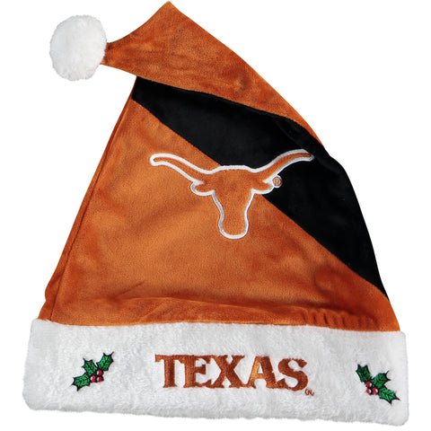 NCAA Texas Longhorns Season Spirit Gold & Black Basic Santa Hat by FOCO