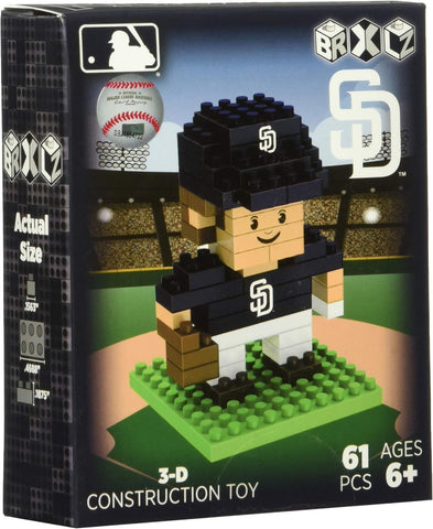 MLB San Diego Padres Team Player Shaped BRXLZ 3-D Puzzle