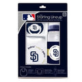 MLB San Diego Padres Gift Set Bottle Bib Pacifier by baby fanatic