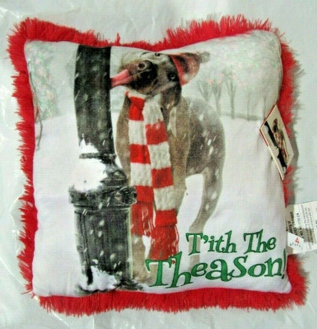 Christmas Throw Pillow 13"x13" & 11"x11" Home Decor Select Design Below