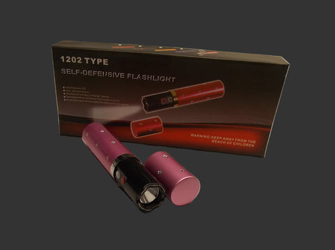 Stun Master 25 Million Volt Rechargeable Stun Gun Large Lip Stick Pink