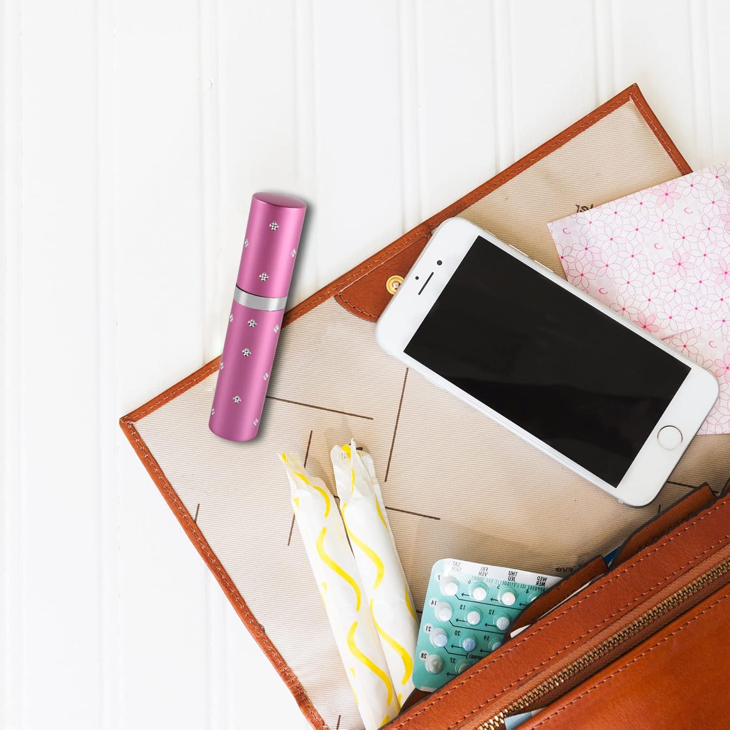 Stun Master 25 Million Volt Rechargeable Stun Gun Large Lip Stick Pink