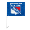 NHL New York Yankees Team Logo on Blue Car Window Flag