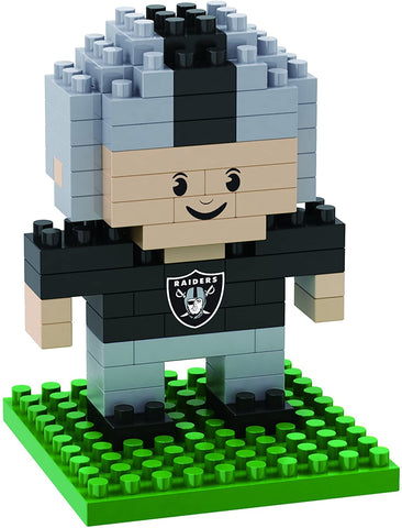 NFL Las Vegas Raiders Team Player BRXLZ 3-D Puzzle