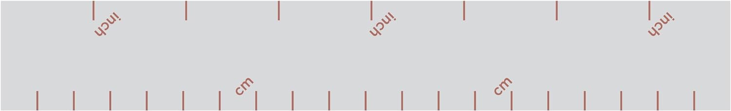 Siconi Collection Sticky Strip Gray Ruler 1" wide 59" long by Silicone Group