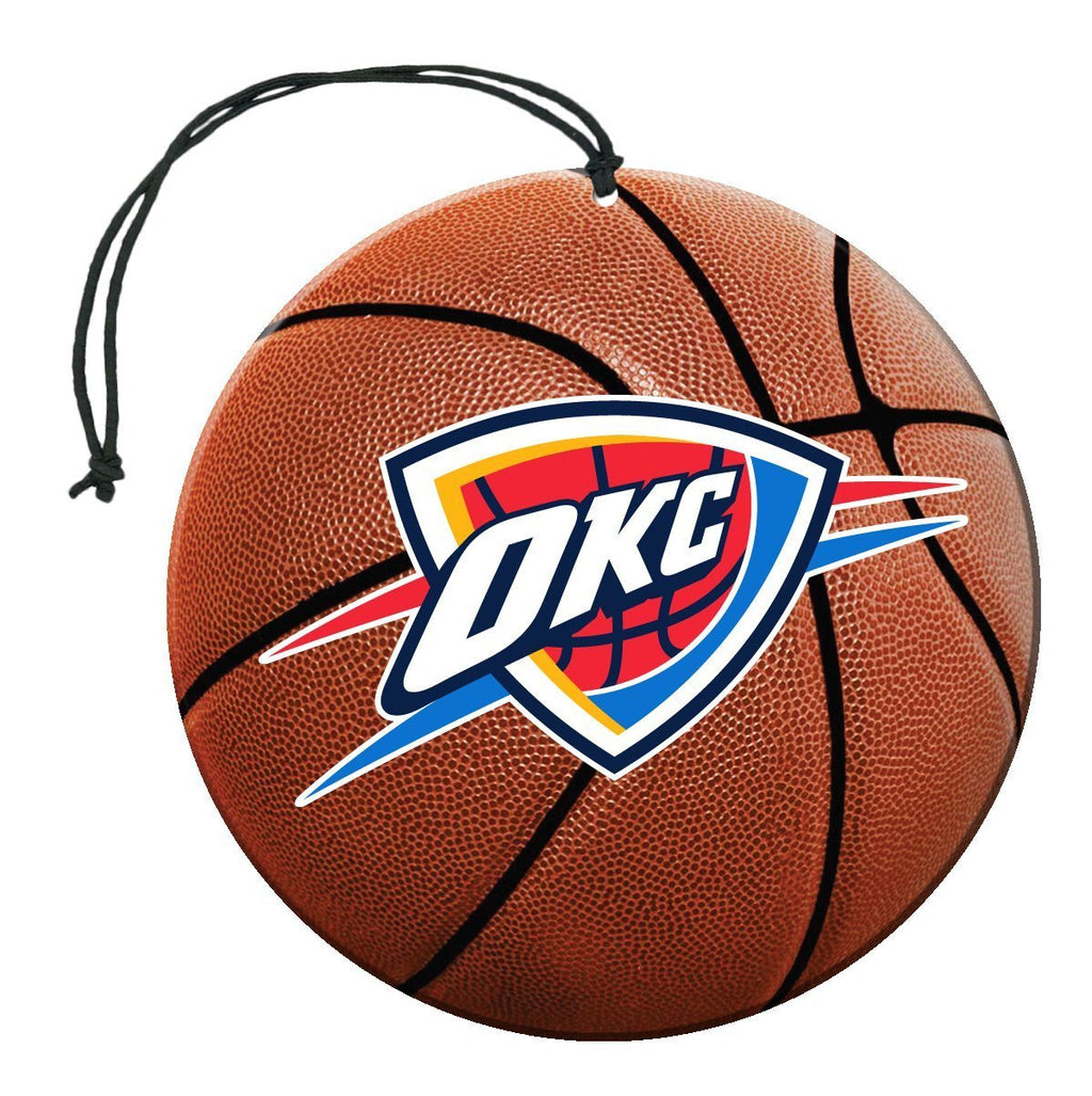 NBA Oklahoma City Thunder Air Freshener 3-pk NuCar Scent by ProMark