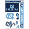 NCAA North Carolina Tar Heels UNC Ultra Decals Set of 5 By WINCRAFT