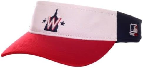 MLB Washington Nationals Raised Replica Mesh Baseball Visor 185 Adult