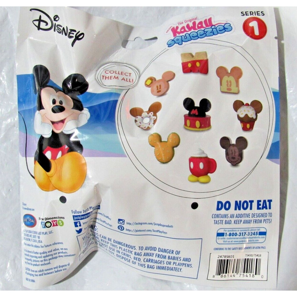 Disney Kawaii Squeezies Mickey Mouse Donut Series 1 Ages 4+