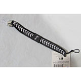 Black Brewers Sausage Man w/White Stitching Team Baseball Seam Bracelet Gamewear