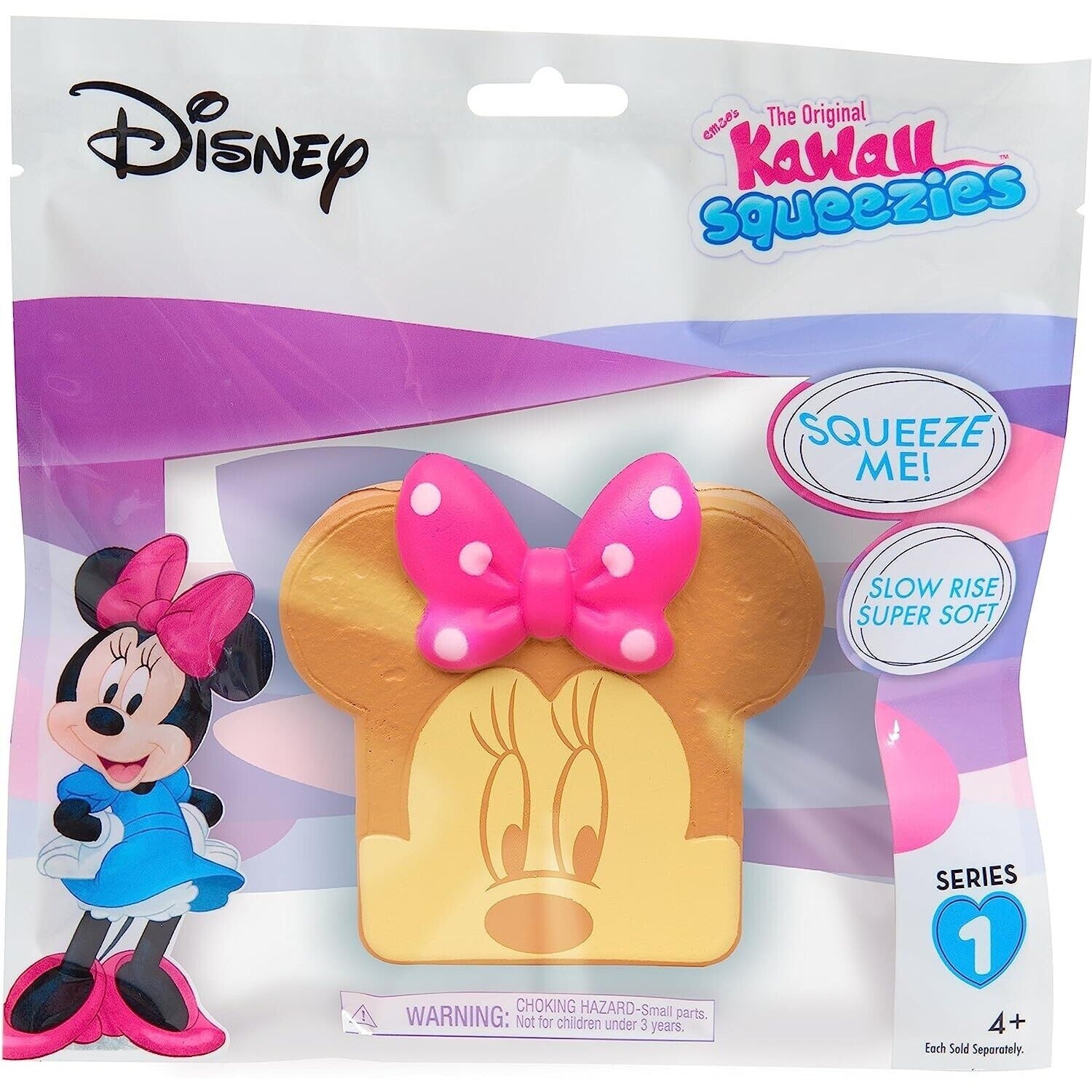 Disney Kawaii Squeezies Minnie Toast Series 1 Ages 4+