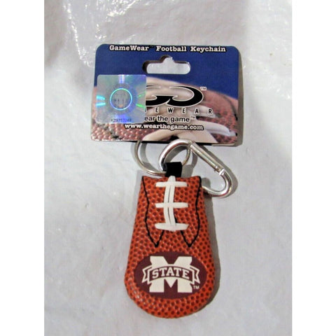 NCAA Mississippi State Bulldogs Football Textured Keychain w/Carabiner GameWear