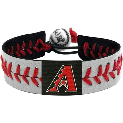 MLB Arizona Diamondbacks Reflective Baseball Seam Team Bracelet by Gamewear