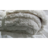 Luxurious Sherpa Look of Lamb Skin Micro Plush Throw Blanket 60"x80" Reversible