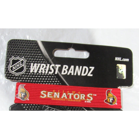 NHL Ottawa Senators Wrist Band Bandz Officially Licensed Size Small by Skootz