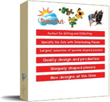 Merry Folks Greeting You Artist Jamie Carter 500 pc Jigsaw Puzzle Size 12"x36"