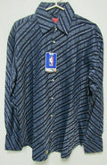 NBA Memphis Grizzlies Blue Button Up Dress Shirt Long Sleeve size 3XL by Headmaster