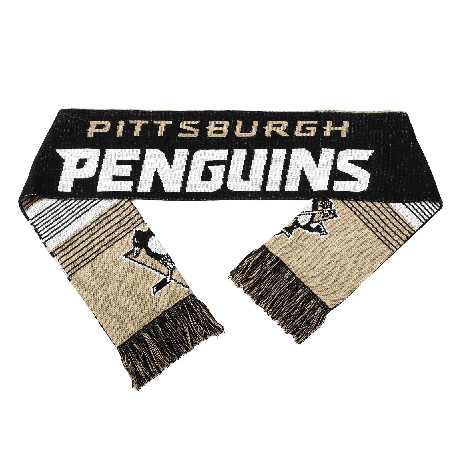 NHL Pittsburgh Penguins 2015 Split Logo Reversible Scarf 64" by 7" by FOCO