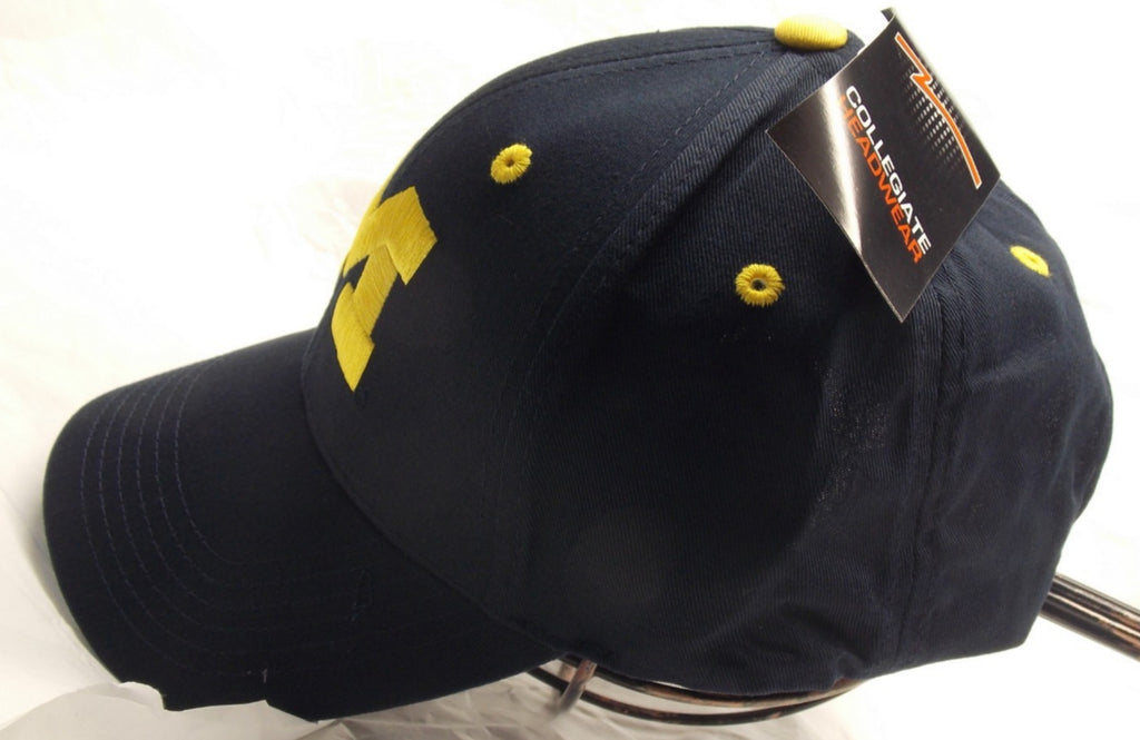 NCAA Michigan Wolverines Trucker Hat Hook and Loop Closure Collegiate Headwear