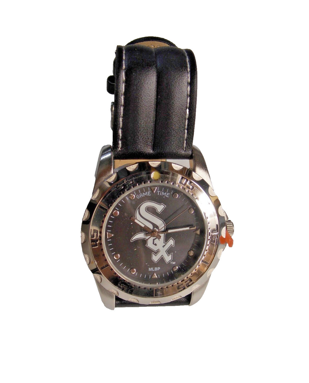 MLB Chicago White Sox Baseball Men's Watch Diver Style New Battery Game Time