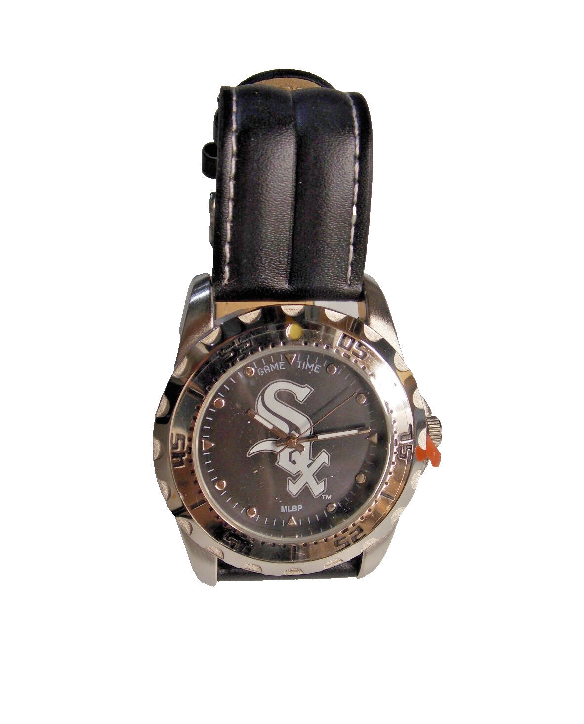 MLB Chicago White Sox Baseball Men's Watch Diver Style New Battery Game Time